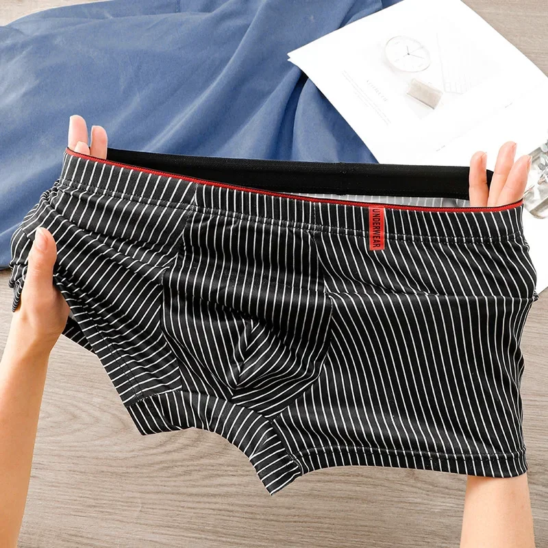 Mesh Sport Boxer - 4PCS Men's Sport Boxer Shorts Antibacterial