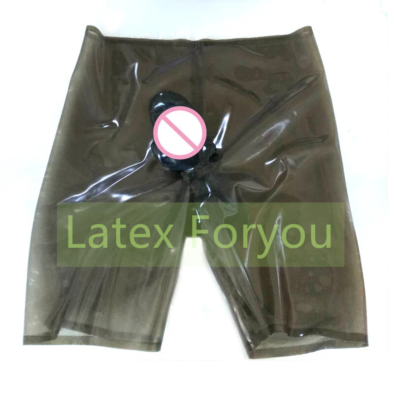 Pouch Boxer Pouch - Latex Men's Boxer Shorts With Two