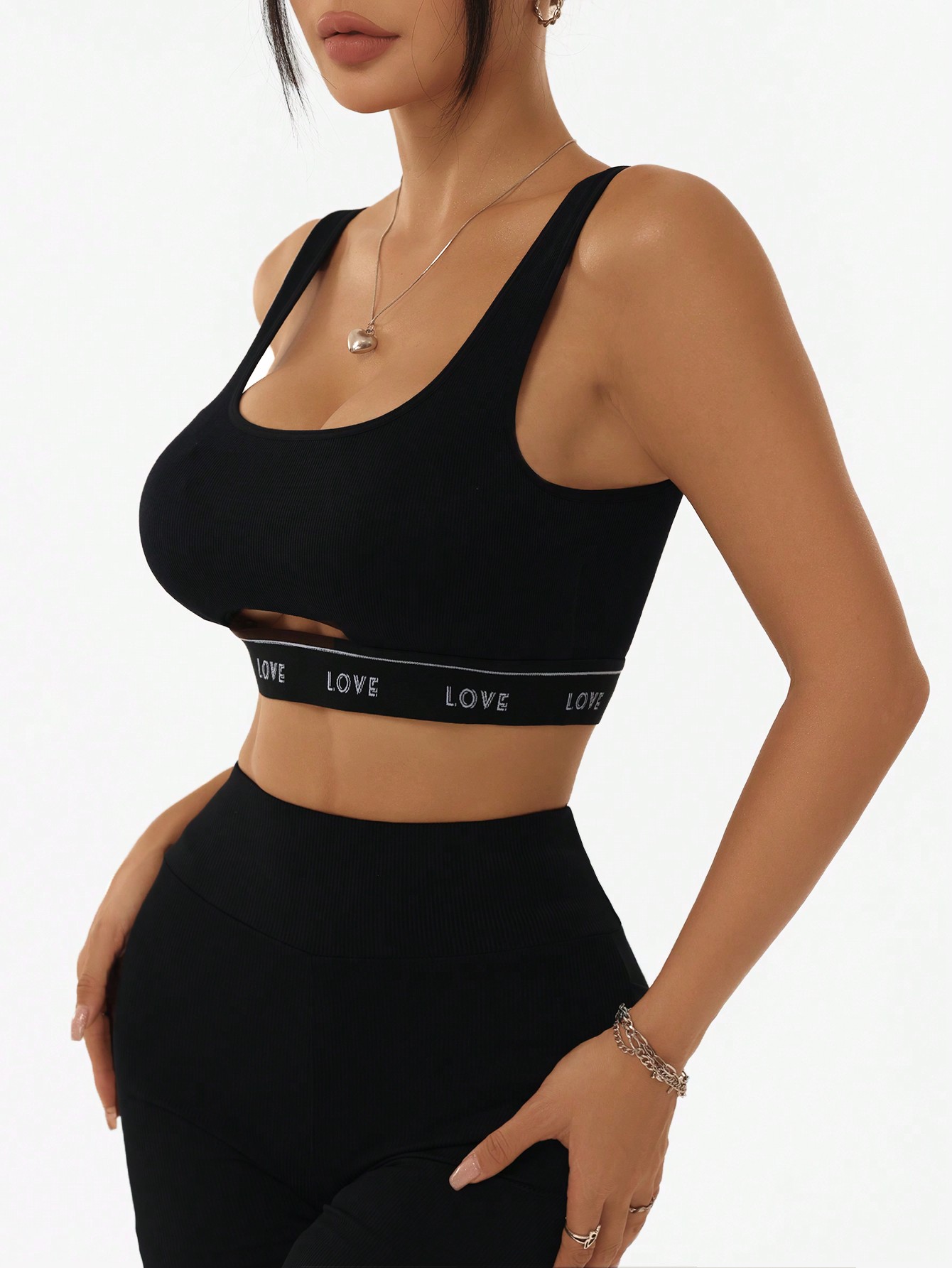 Women Ribbed U Neck Sports Bra - Tank Top Ribbed recensie en prijs