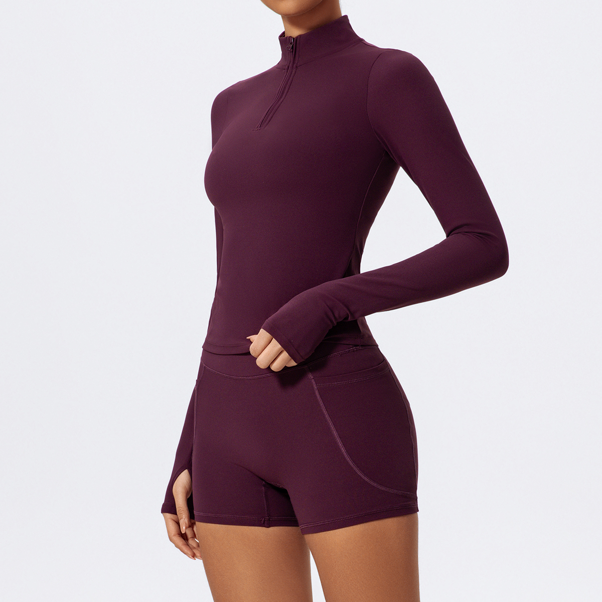 Hearuisavy Gym Half Zipper Hig - Compression Long Pant recensie en prijs