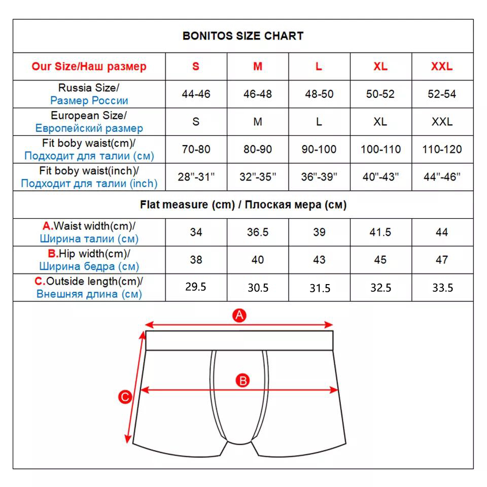 6pcs White Men Panties Cotton  - Boxer Brief Pack Cotton recensie en prijs