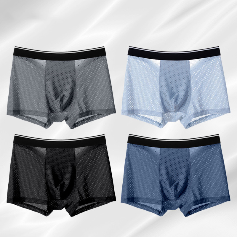 8pcs/Lot Men's Panties Ice Sil - Multi Pack Underwear recensie en prijs