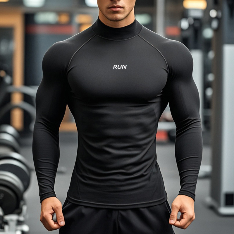 Men's Running Turtleneck Quick - T Shirt Tight Fit recensie en prijs
