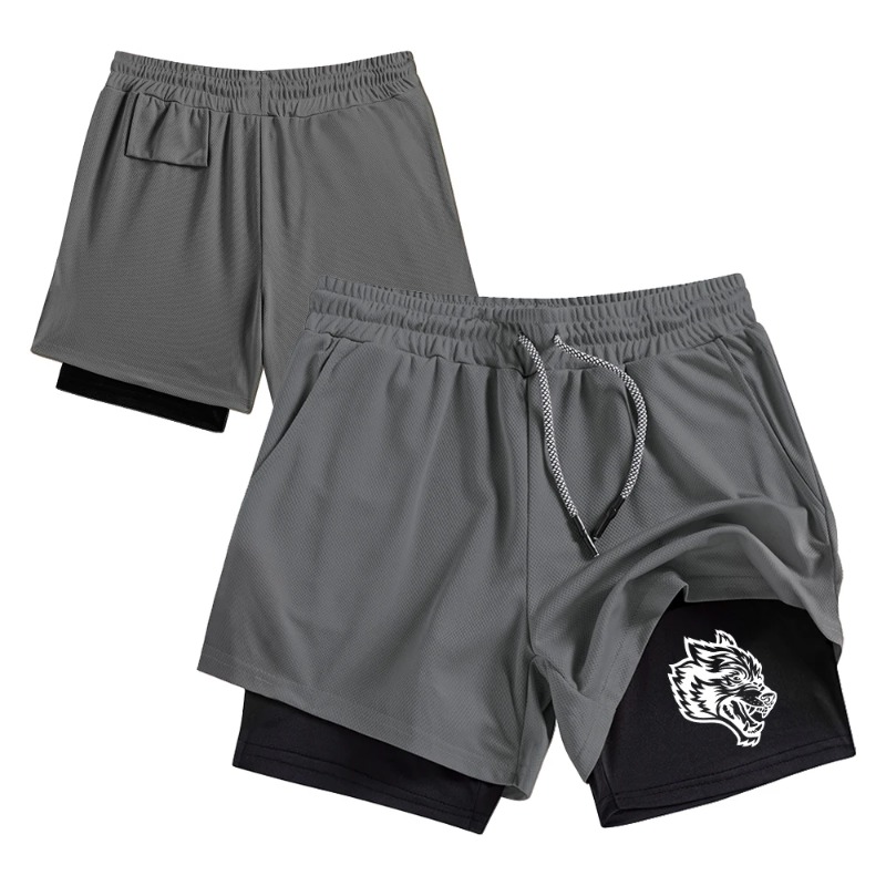 Streetwear Men's Double Layer  - Compression Shorts Athletes recensie en prijs
