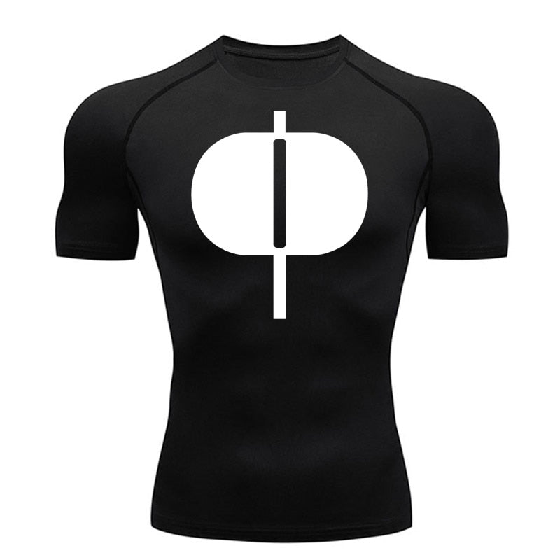 Graphic Short Sleeve Compressi - Base Layer Top recensie en prijs