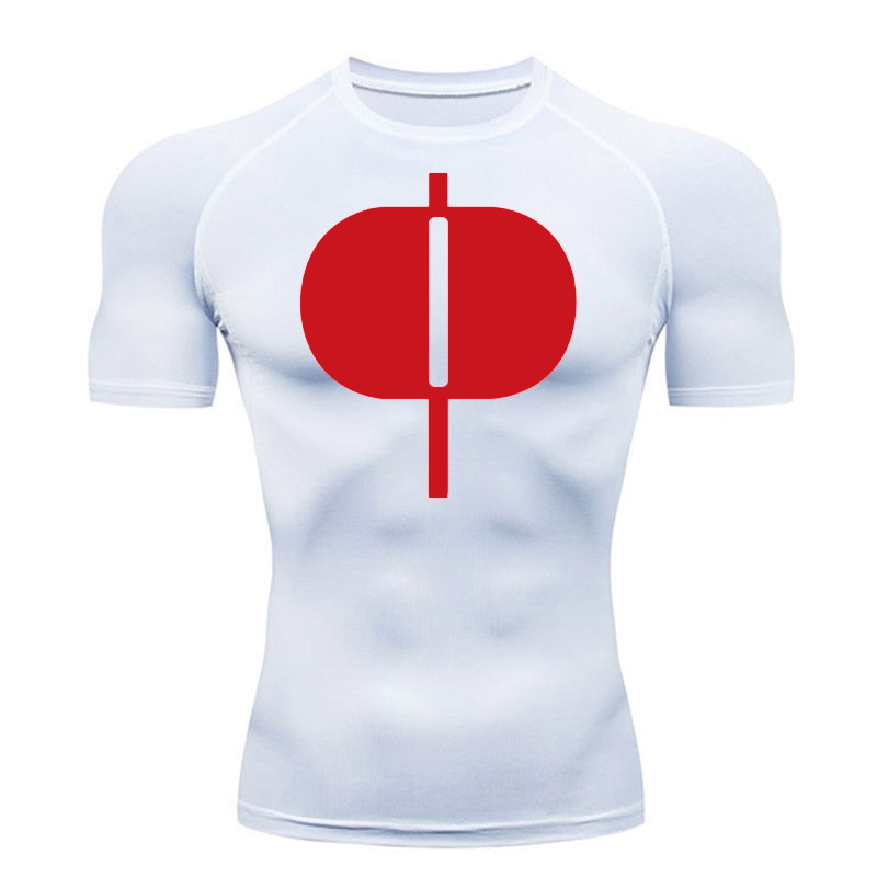 Graphic Short Sleeve Compressi - Base Layer Top recensie en prijs