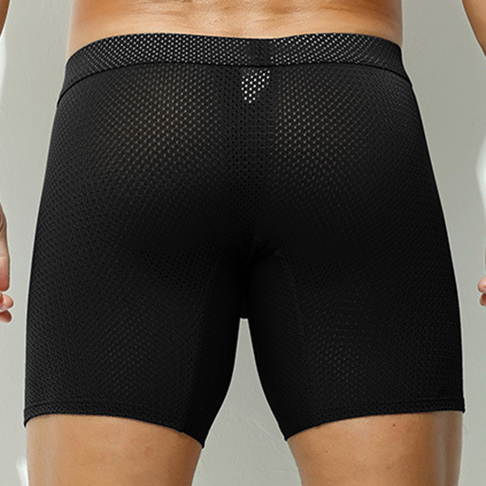 Sexy Lingerie Mens Mesh Underw - Long Leg Trunk Men recensie en prijs
