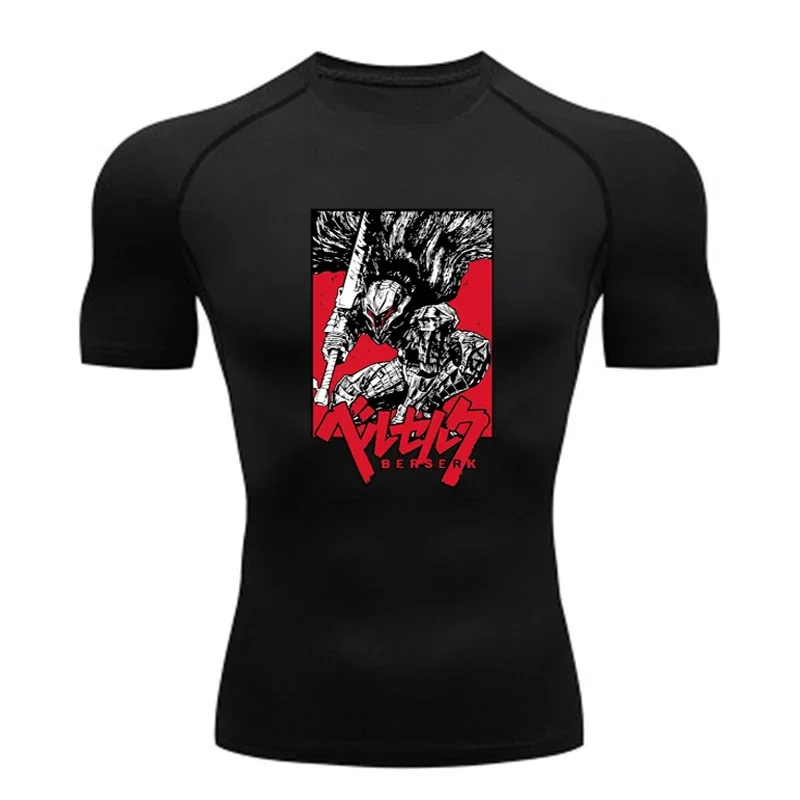 Sportswear for Men Gym Anime B - T Shirt Tight Fit recensie en prijs