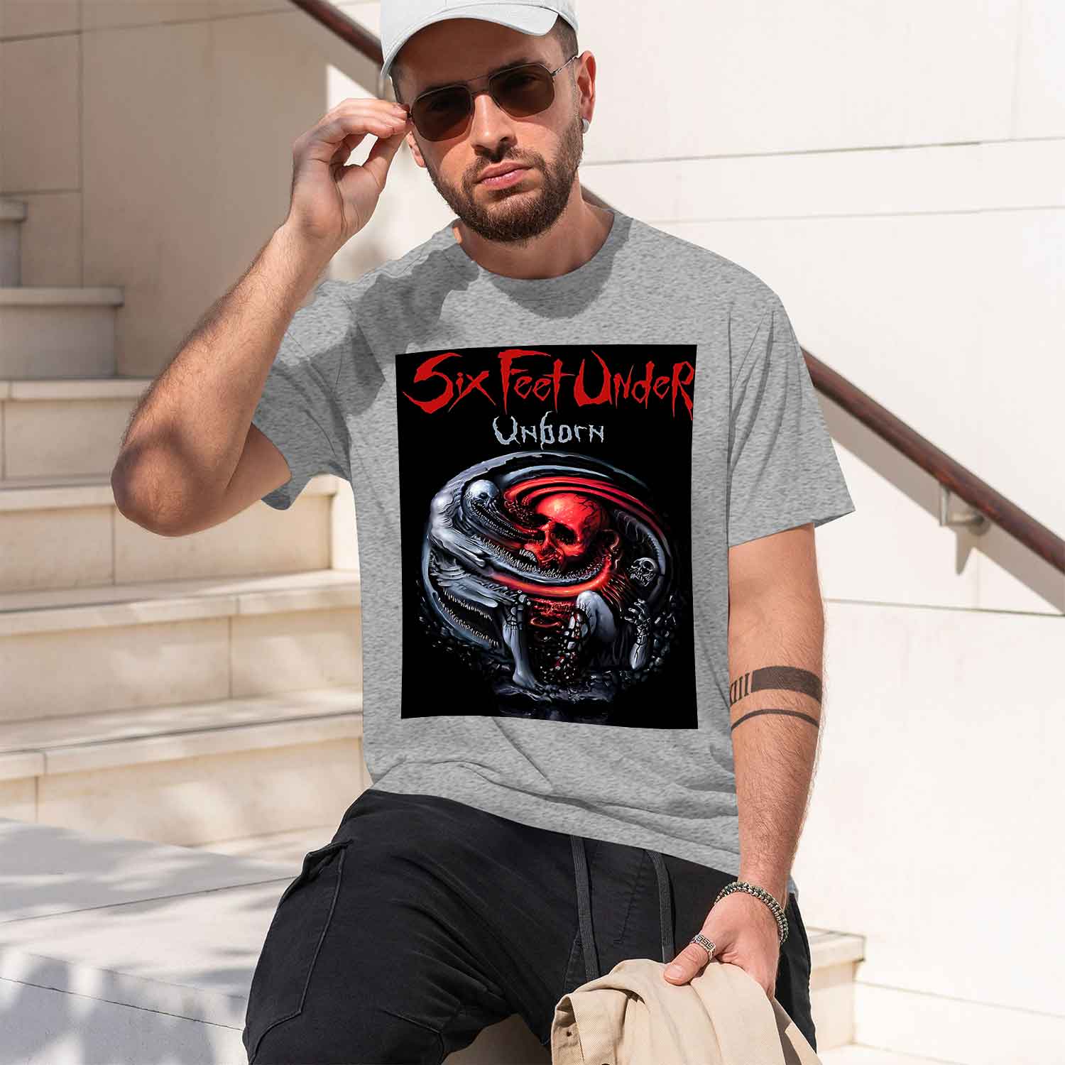 Six Feet Under – Unborn back 2 - Undershirt Crew Neck recensie en prijs