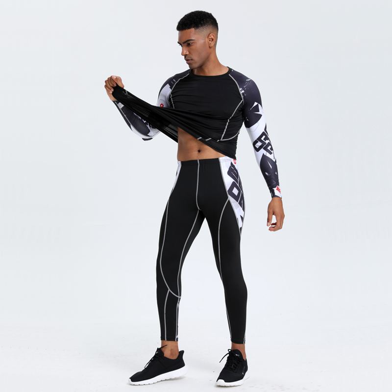 Men's PRO Sports Fitness Suit: - Compression Long Pant recensie en prijs