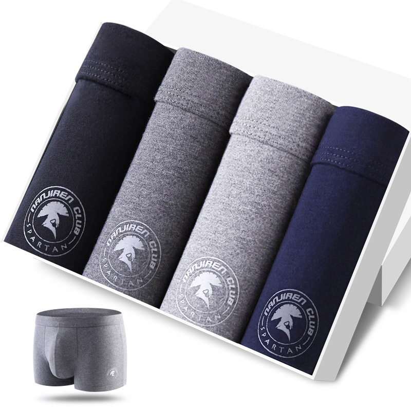4pcs Men's Panties Sexy Shorts - Boxer Brief Pack Cotton recensie en prijs