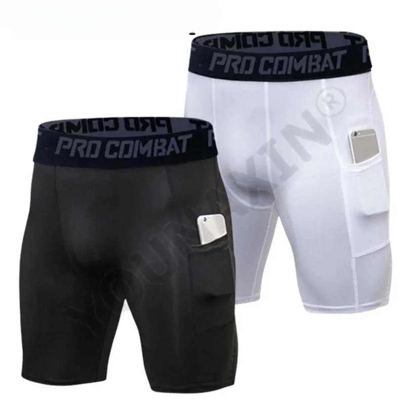 Mens Gym Shorts with Pockets W - Compression Shorts Athletes recensie en prijs