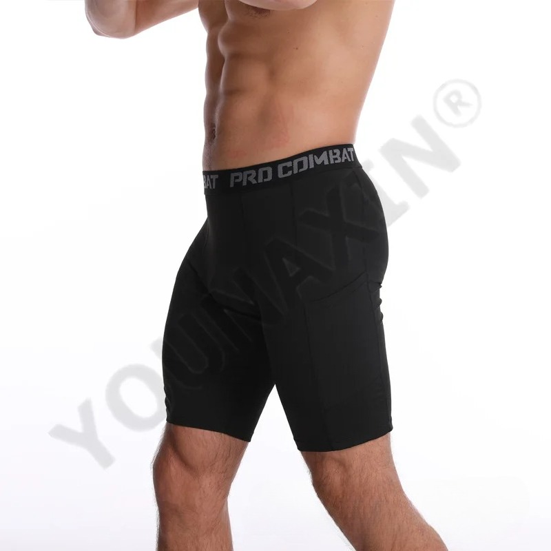 Mens Gym Shorts with Pockets W - Compression Shorts Athletes recensie en prijs