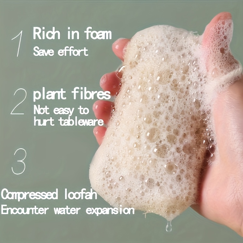 6pcs Natural Loofah Exfoliatin - Bamboo Fiber Trunk recensie en prijs