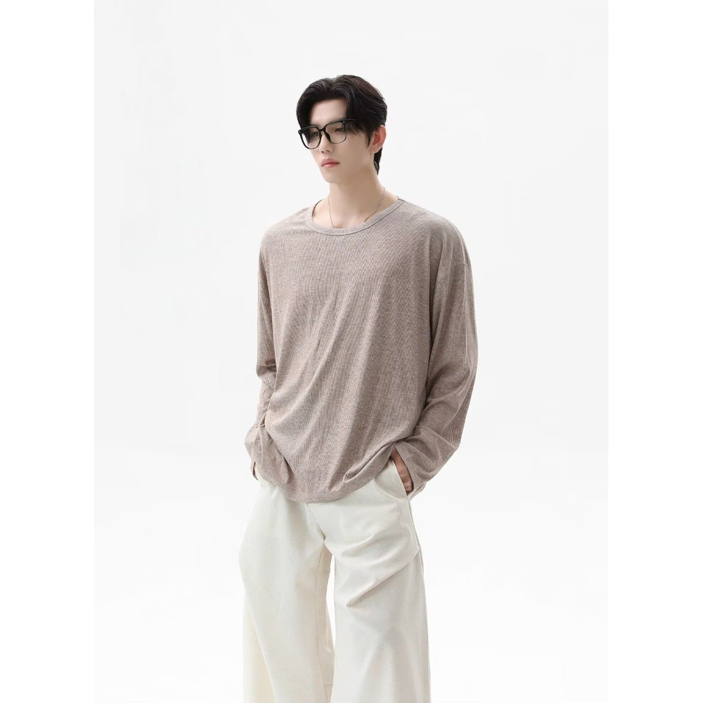 2026 Autumn New Texture Long S - Undershirt Crew Neck recensie en prijs