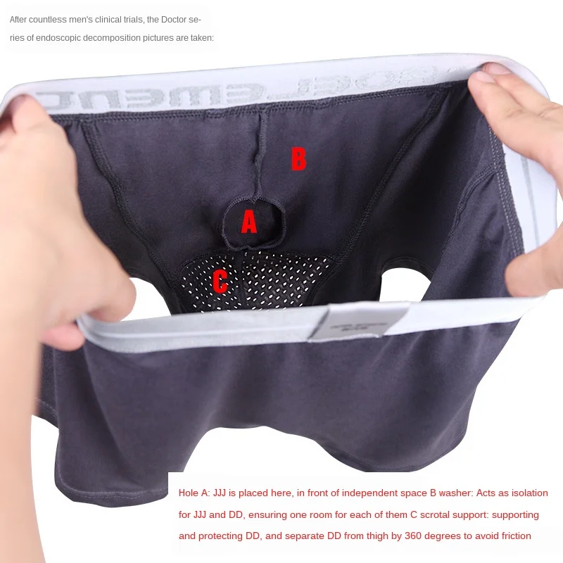 Men Ice Silk Separate Pouch Bo - Pouch Boxer Pouch recensie en prijs
