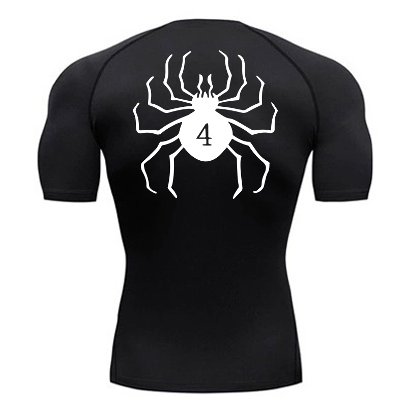 Spider Print Compression Shirt - Base Layer Top recensie en prijs