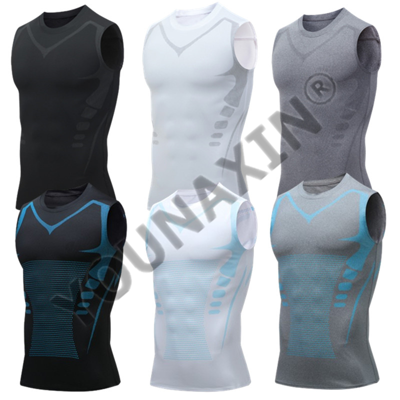 3 Pieces Men's Sleeveless T-Sh - T Shirt Tight Fit recensie en prijs