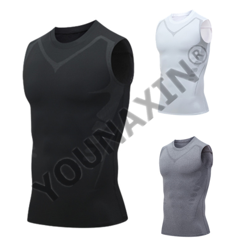 3 Pieces Men's Sleeveless T-Sh - T Shirt Tight Fit recensie en prijs