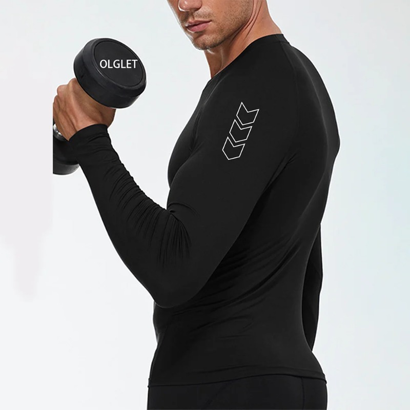 Men Quick-dry T-shirt Long Sle - Base Layer Top recensie en prijs