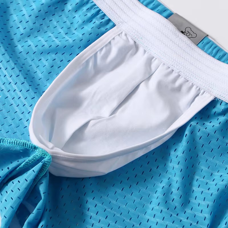 Men Mesh Lounge Shorts Vintage - Mesh Sport Boxer recensie en prijs