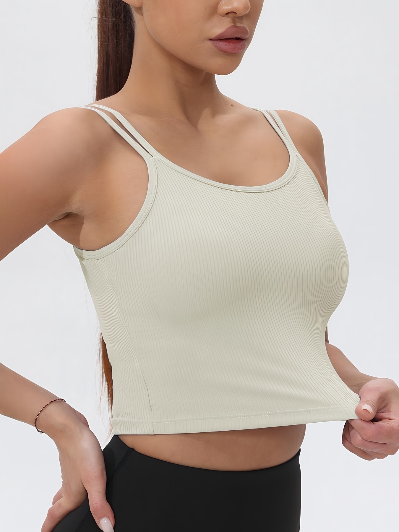 Fitfemme Women's Ribbed Sleeve - Tank Top Ribbed recensie en prijs