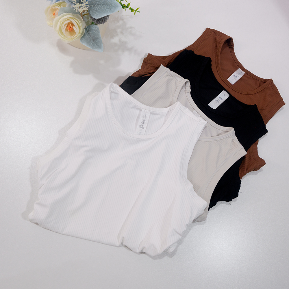 Summer Yoga Wear Ribbed Tank T - Tank Top Ribbed recensie en prijs